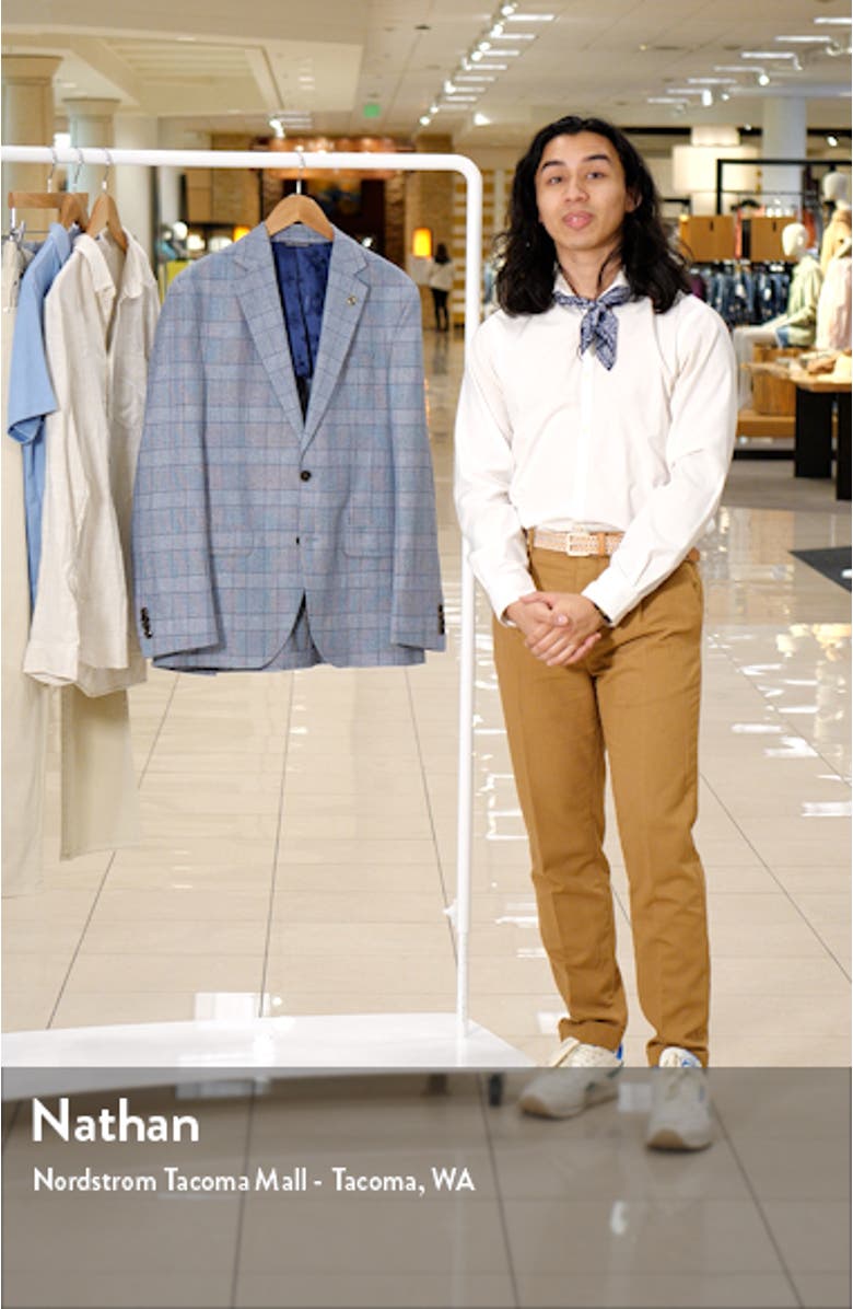 Karl Slim Fit Unconstructed Sport Coat, sales video thumbnail