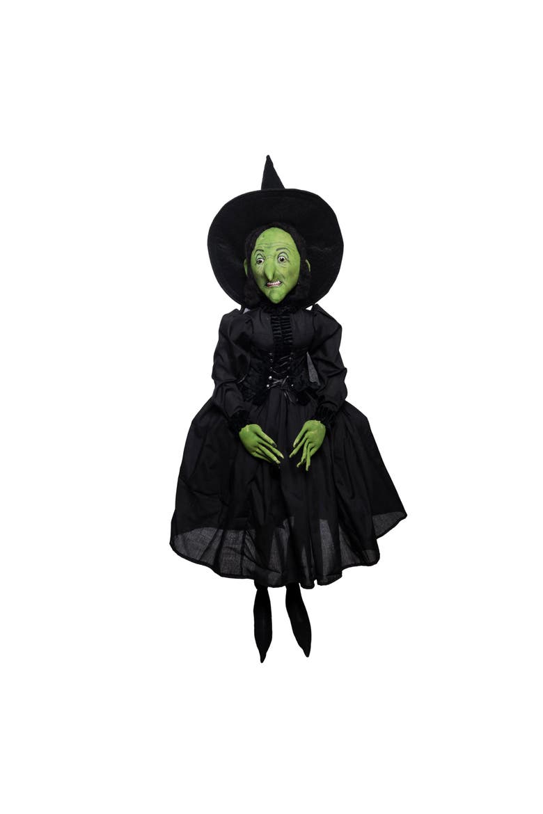Eris Witch Halloween Joe Spencer Gathered Traditions Figurine 52", Main, color, Black