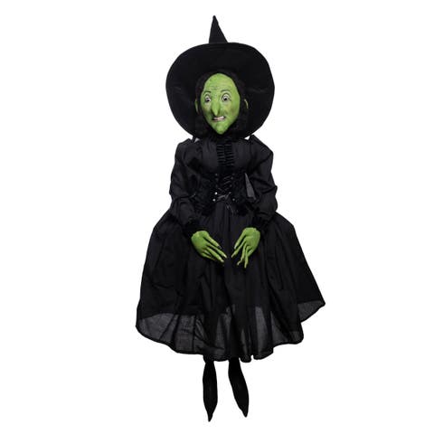 Eris Witch Halloween Joe Spencer Gathered Traditions Figurine 52"