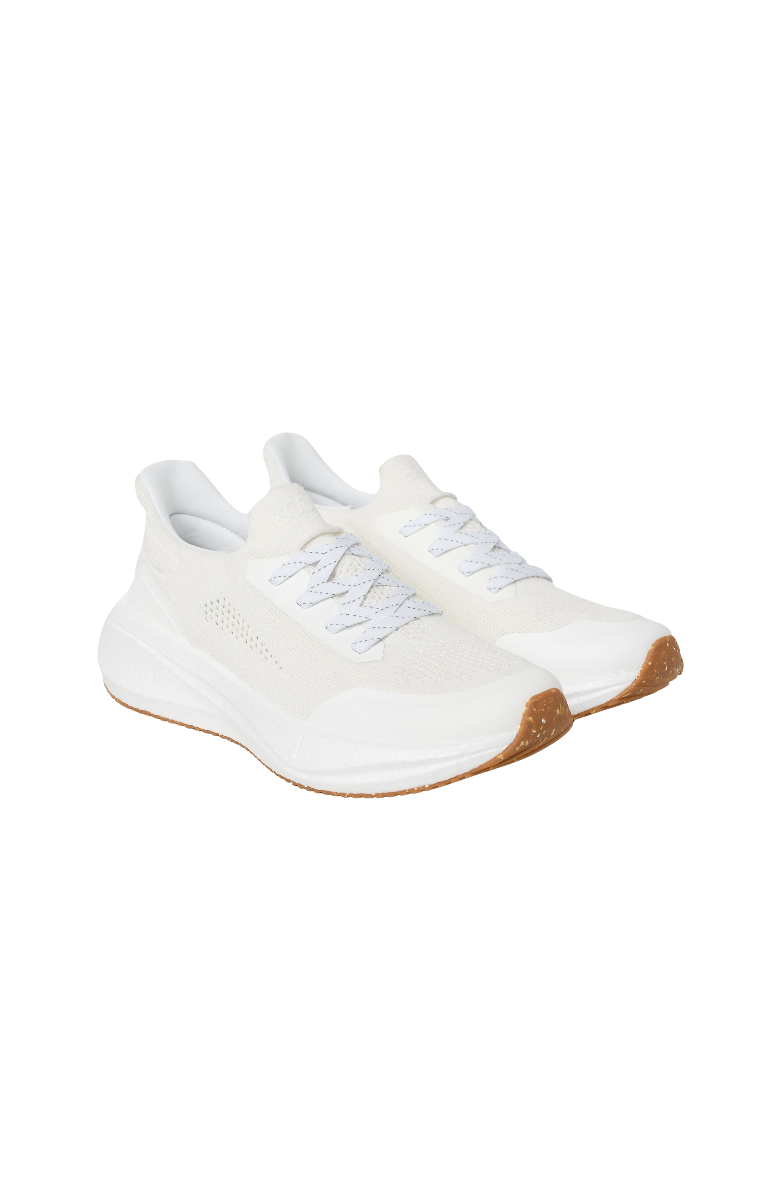 8000Kicks The Hemp Runner Sneaker in White Beige 
