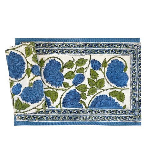 Hand Block Print Placemat & Napkin