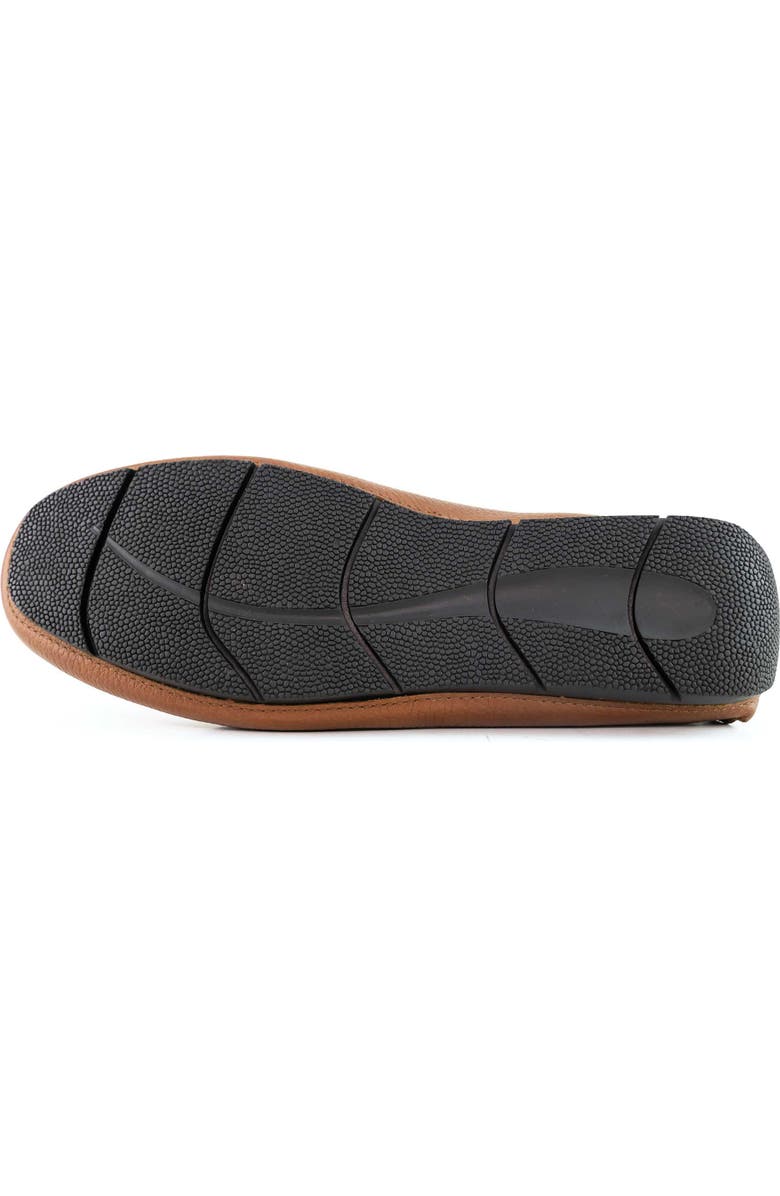 Marc Joseph New York Greenwich Pebbled Driver, Alternate, color, Havana Grainy