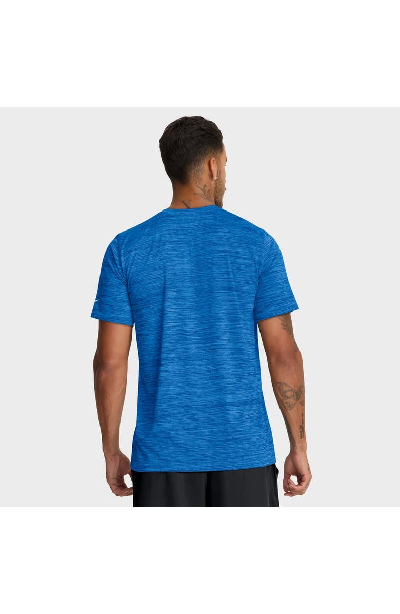 Nike Men's Nike Blue Detroit Lions Velocity Ball Carrier Dri-FIT T-Shirt, Alternate, color, Blue