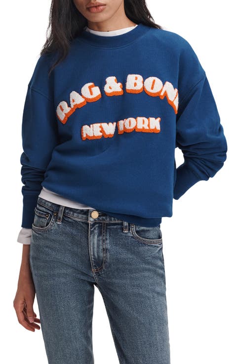 Oversize Logo Graphic Sweatshirt