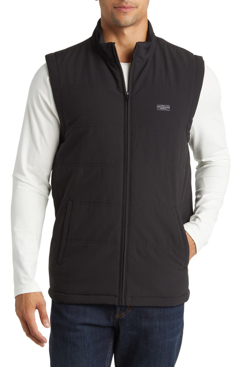 TravisMathew Interlude Quilted Vest, Alternate, color, 