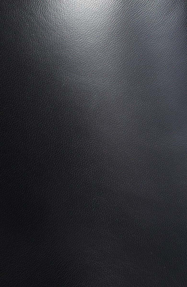 Bottega Veneta Napa Leather Miniskirt, Alternate, color, 