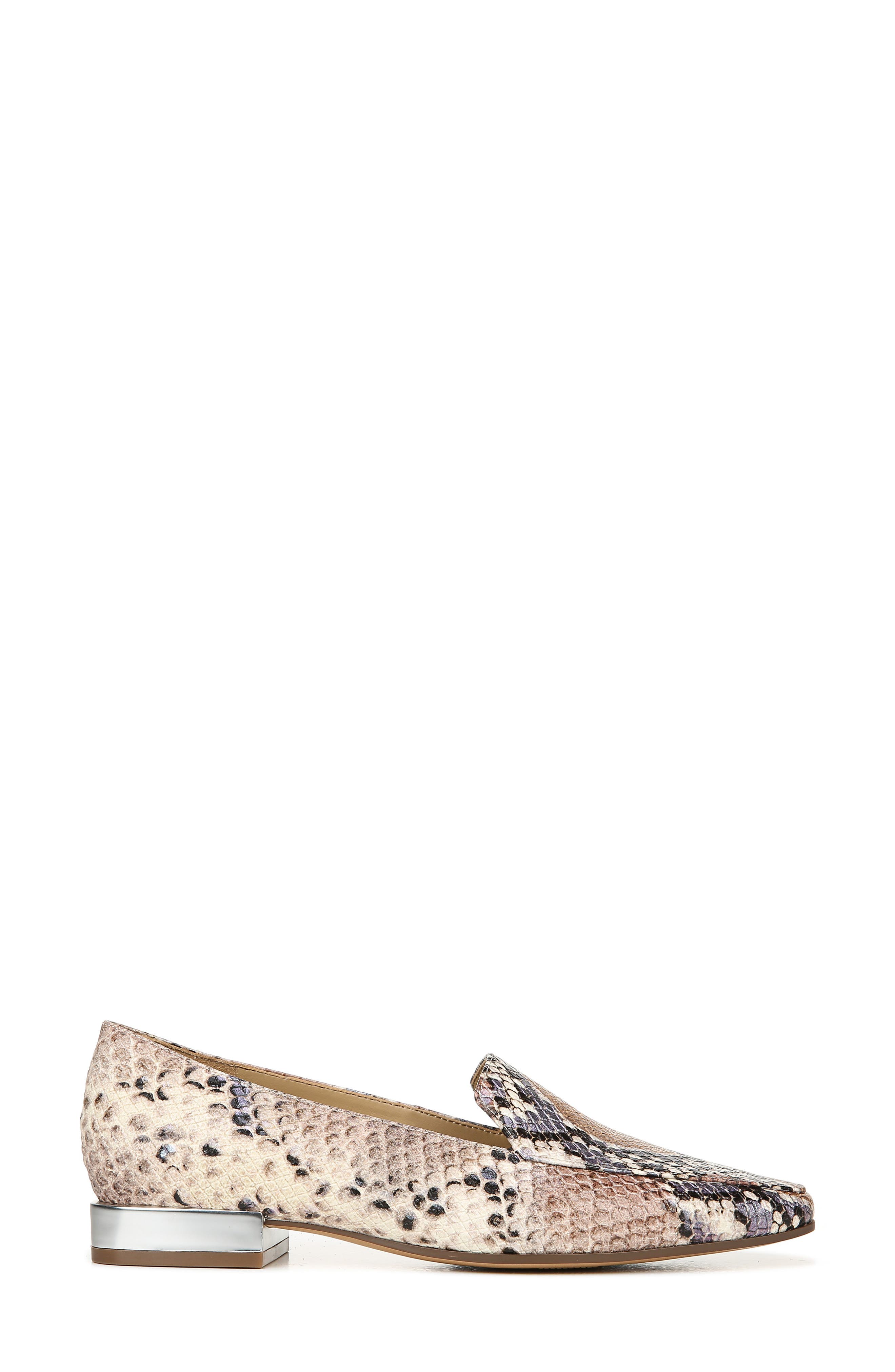 Clea Loafer, Alternate, color, PASTEL SNAKE PRINT