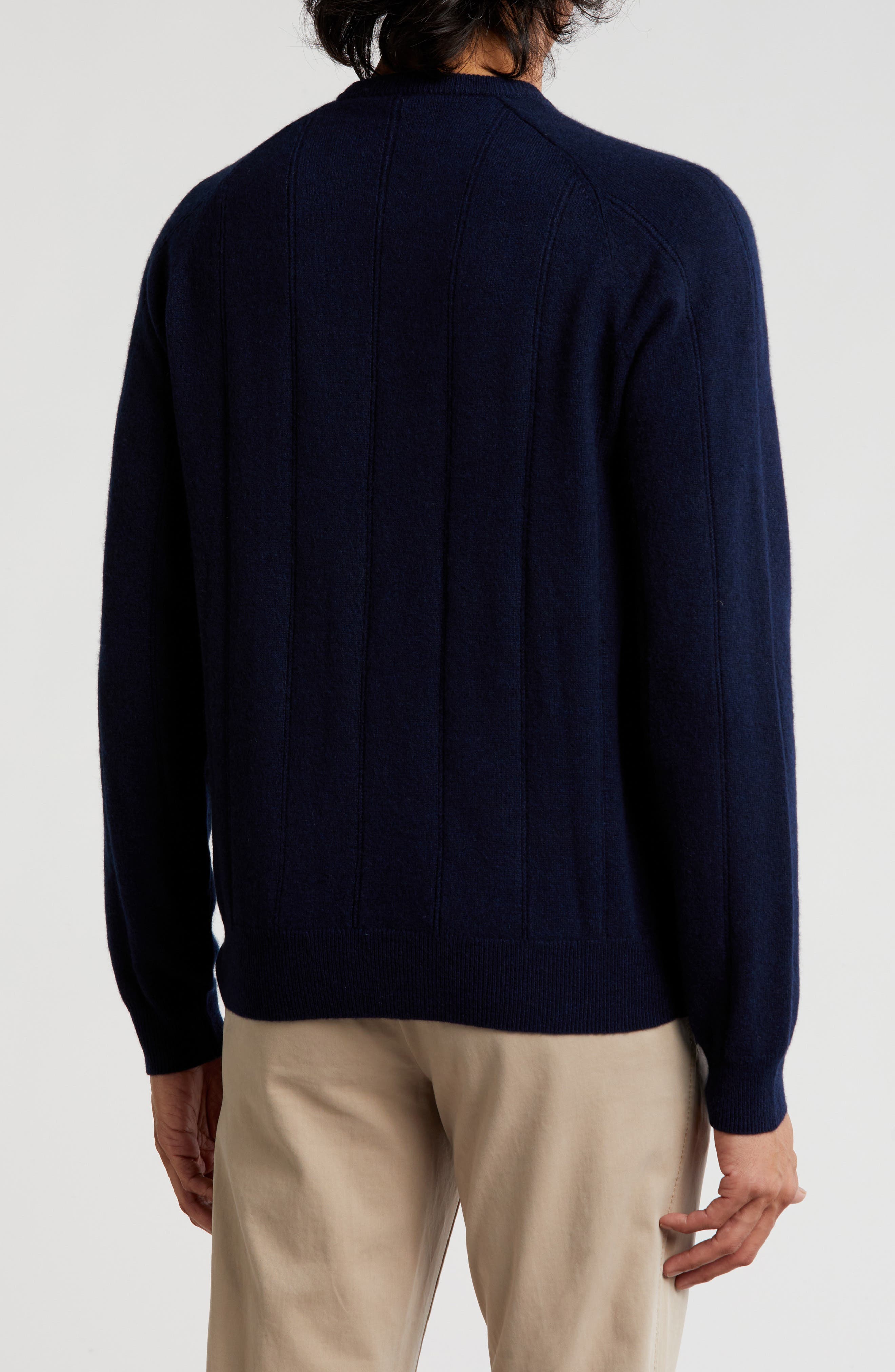 Wide Rib Cashmere Sweater - image 2