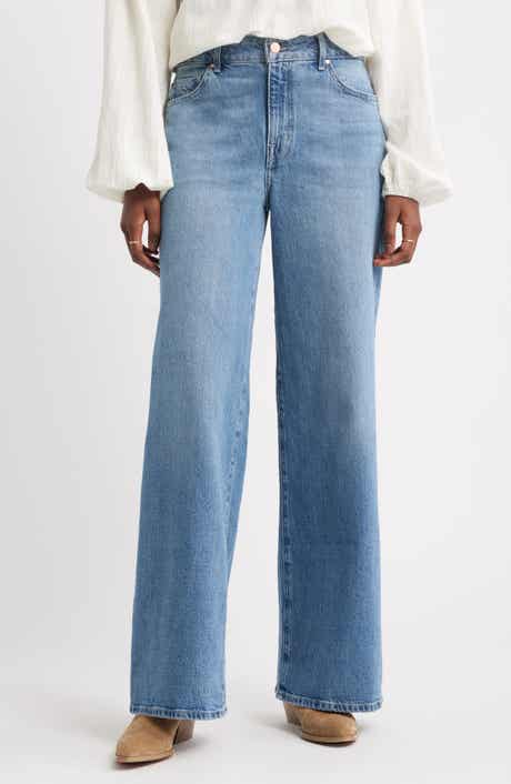 Treasure & Bond High Waist Denim Wide Leg Jeans