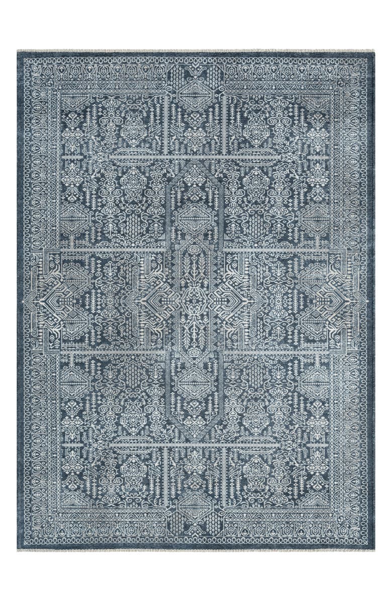 VCNY HOME Darwin Medallion Chenille Area Rug, Main, color, 