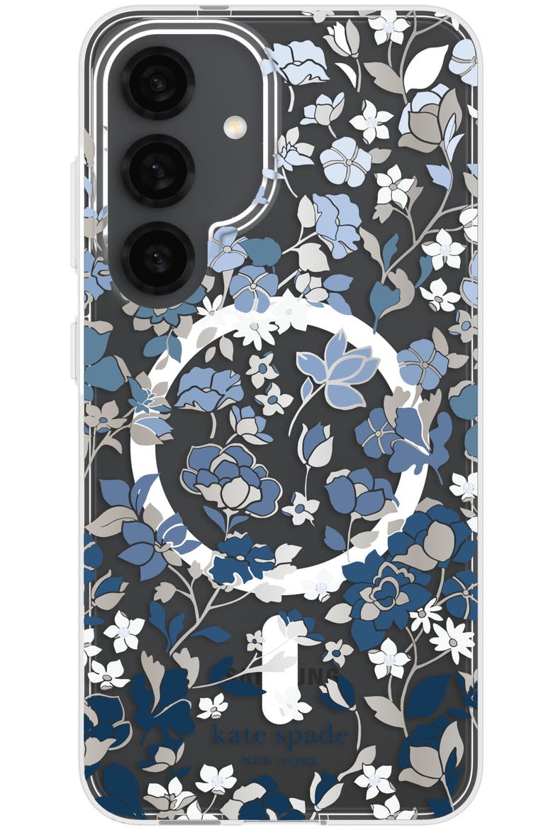 Protective Hardshell Case with Magnet for Samsung Galaxy S25, Main, color, Blue Multicolor