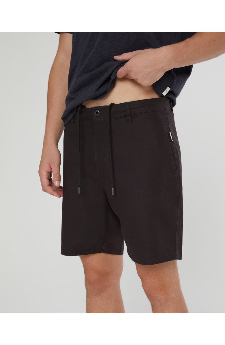 Onia Stretch Linen Traveler Short, Alternate, color, 