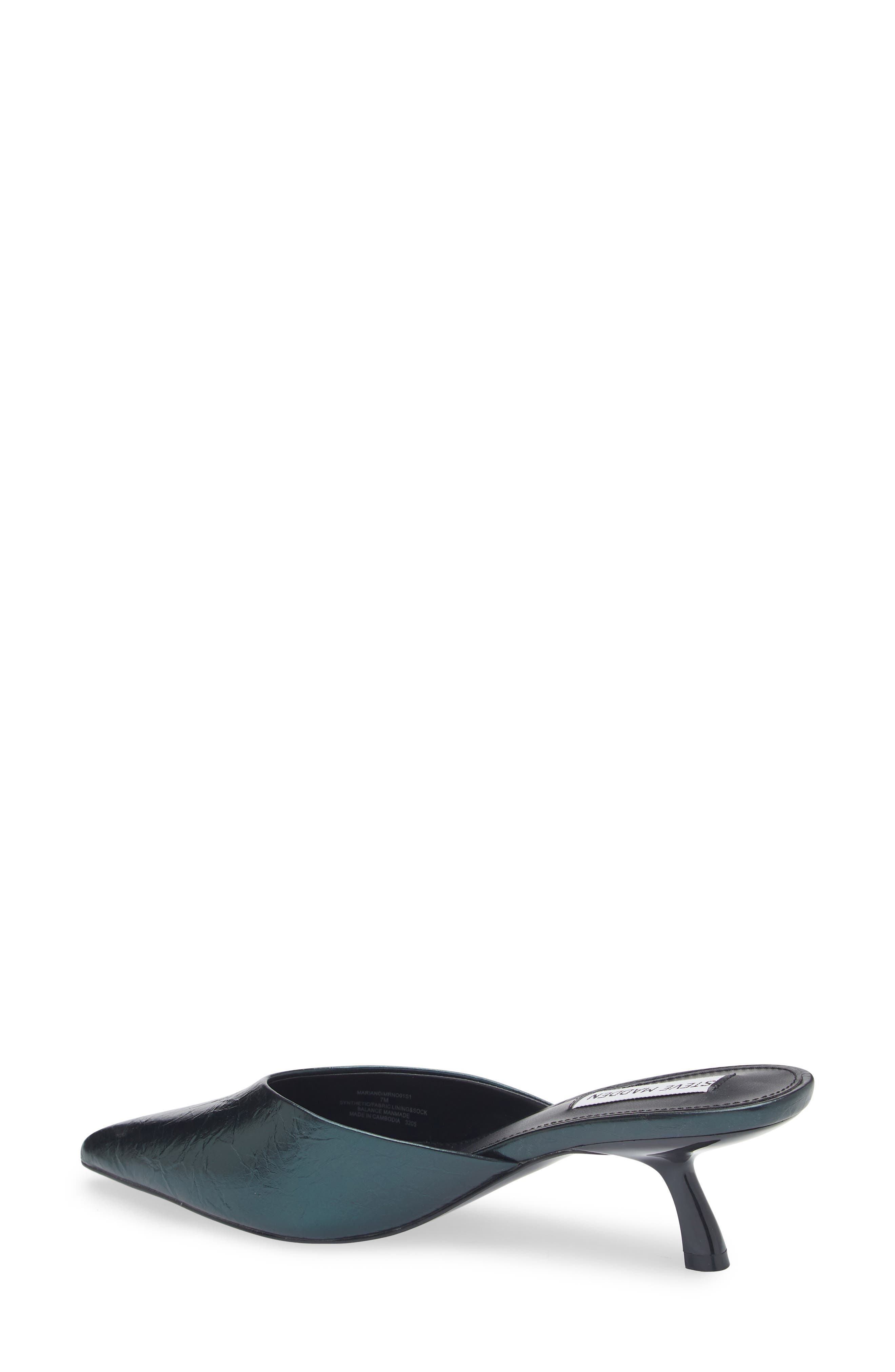 Mariano Metallic Mule, Alternate, color, GREEN