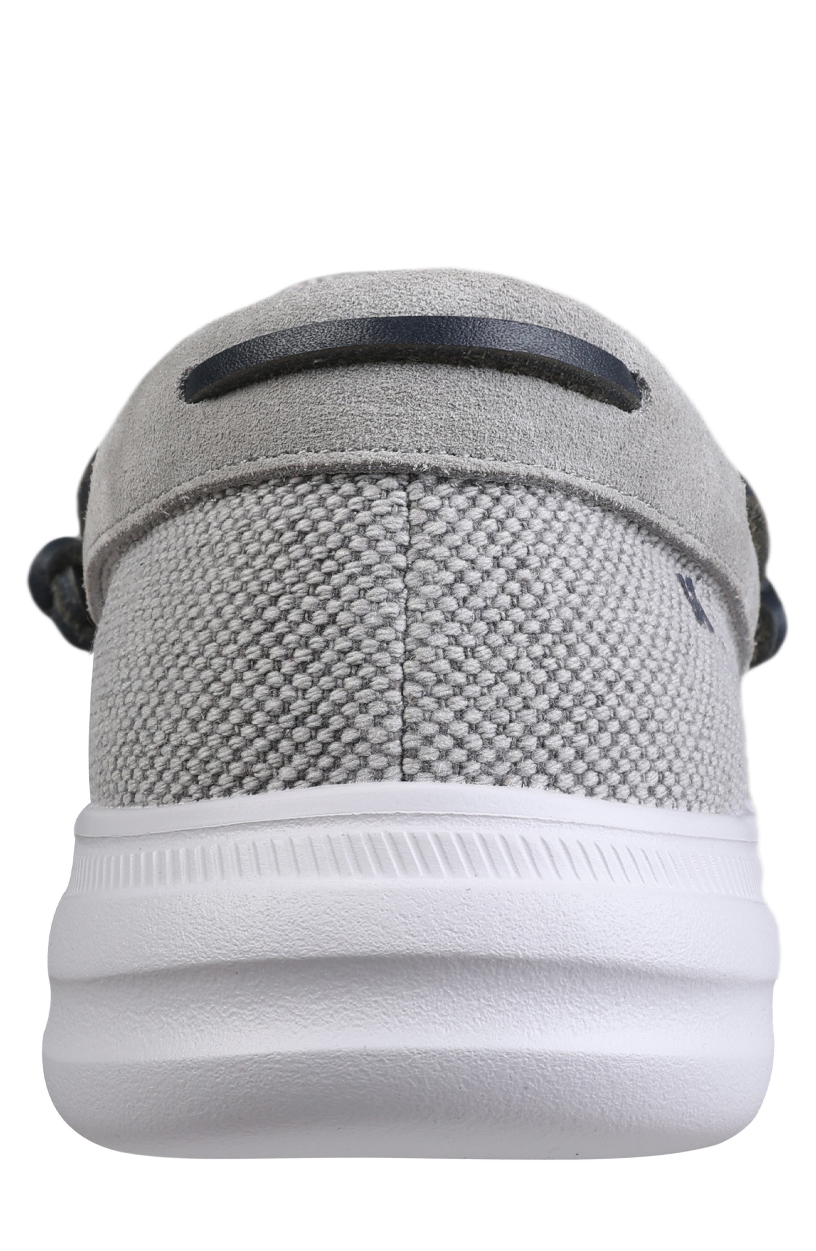 Mykos Calvin Boat Shoe, Alternate, color, Grey