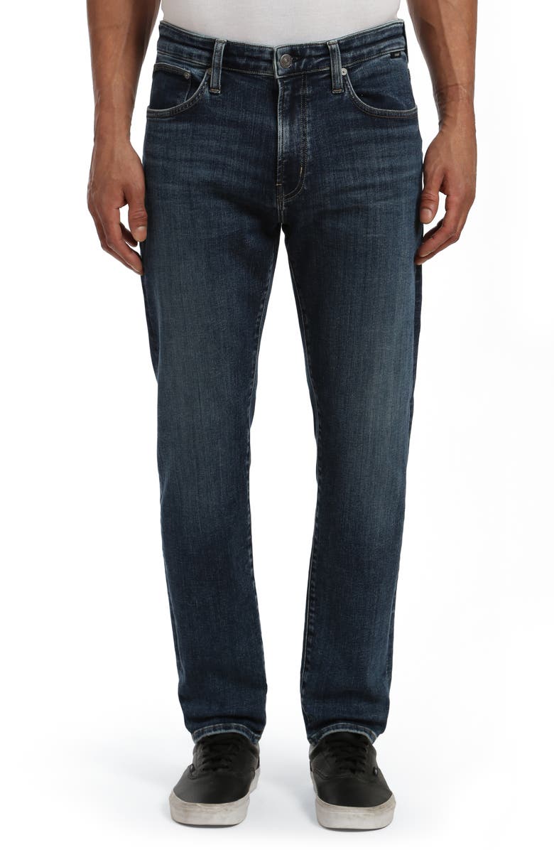 Mavi Jeans London Relaxed Tapered Jeans, Main, color, 