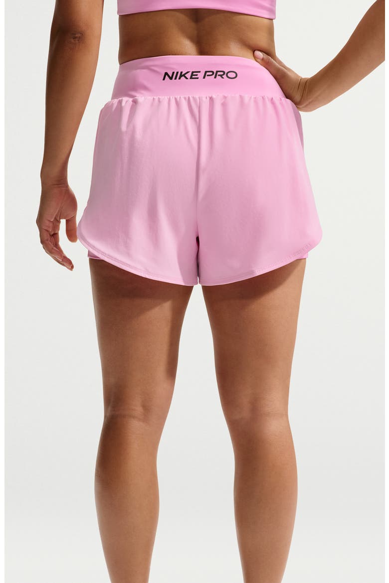Dri-FIT Performance Shorts, Alternate, color, PINK RISE/ BLACK