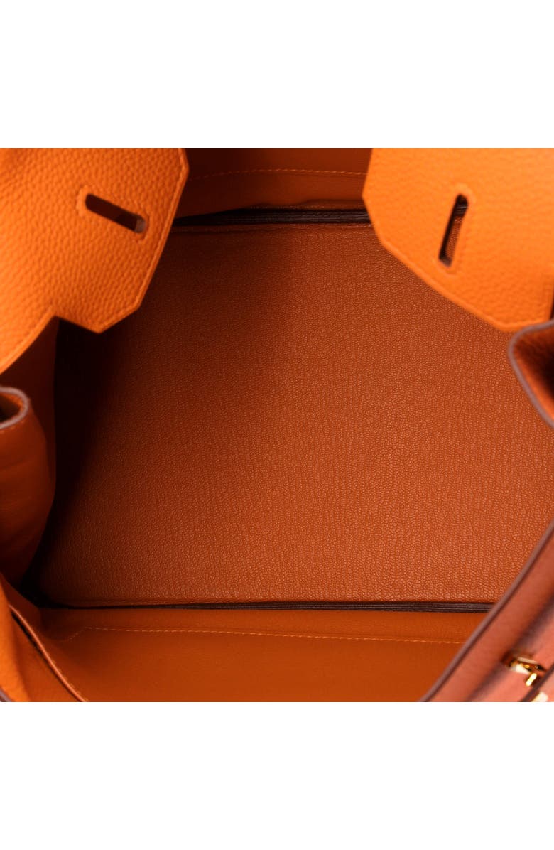 Pre-Owned Hermes Birkin Handbag Orange Togo with Gold Hardware 30, Alternate, color, Orange H
