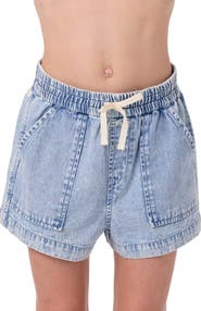 O'Neill Kids' Kaylas Drawstring Denim Shorts