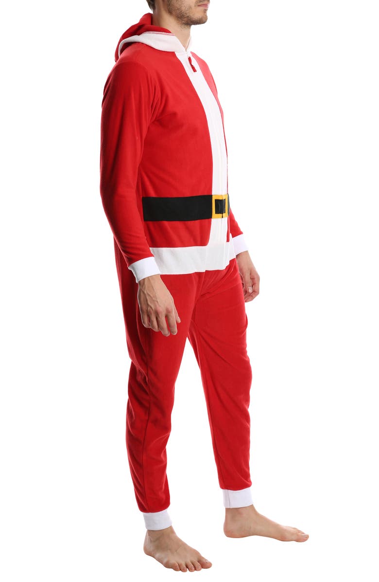 SLEEPHERO Santa Claus Novelty Fleece Onesie, Alternate, color, Santa