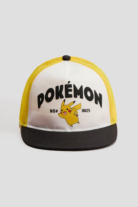 Motif-detail Trucker Cap