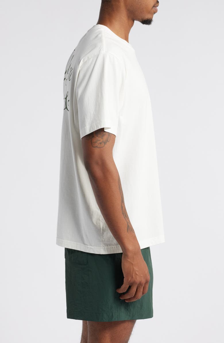 Museum of Peace & Quiet Scribe Logo Graphic T-Shirt, Alternate, color, 