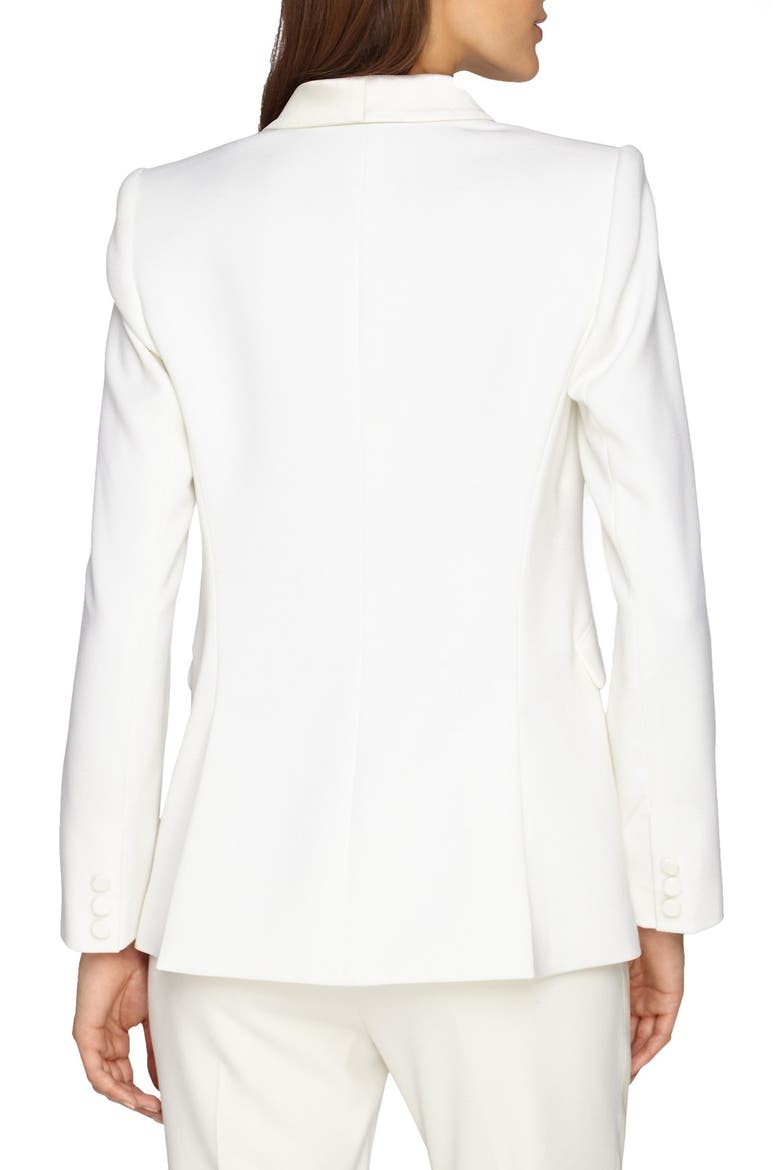 'Stephen' Double Breasted Tuxedo Jacket, Alternate, color, IVORY/ WHITE