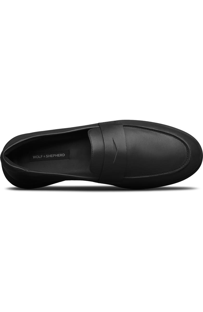 Wolf
Shepherd Coast Venetian Loafer, Alternate, color, Black / Black