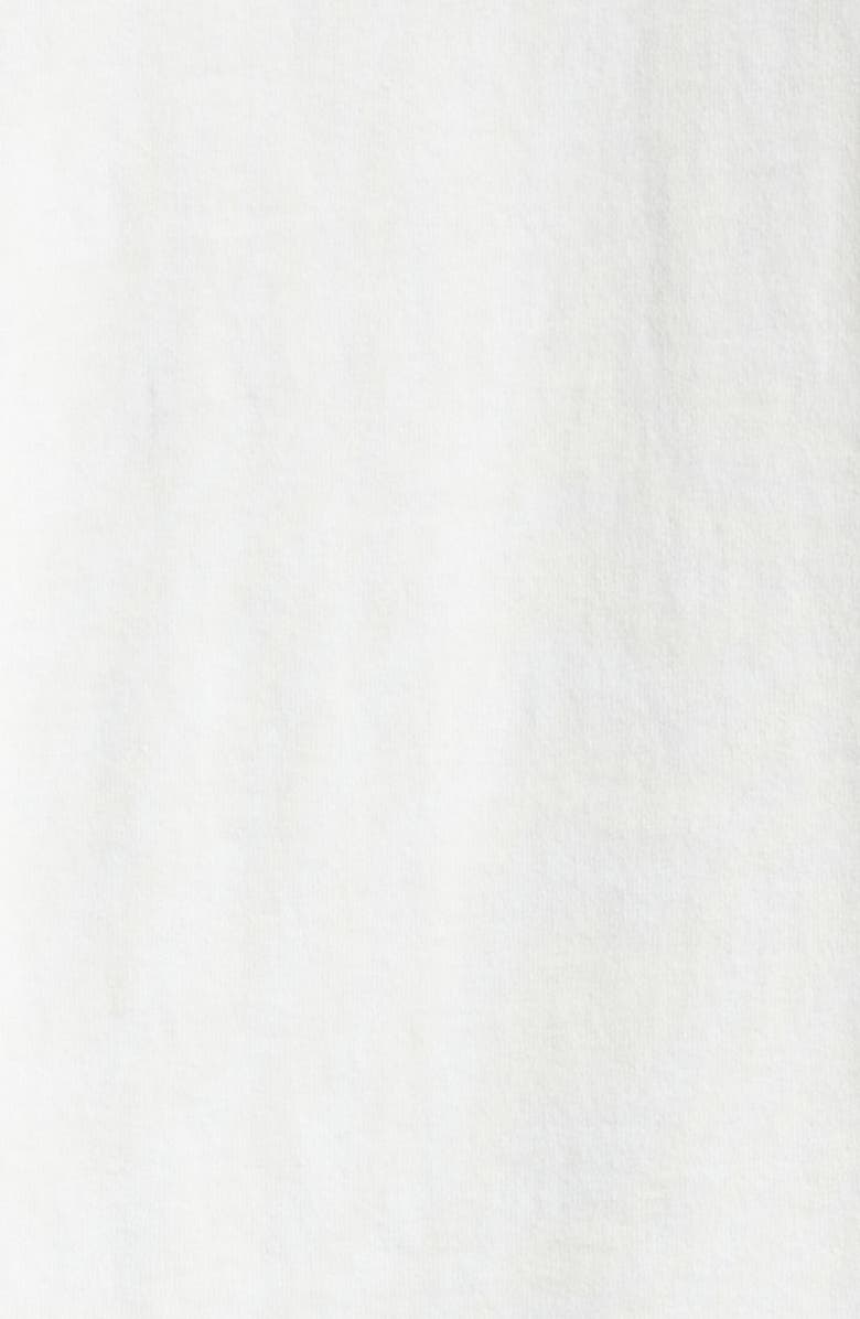 Bode Beaded Leaf Pocket T-Shirt, Alternate, color, Cream