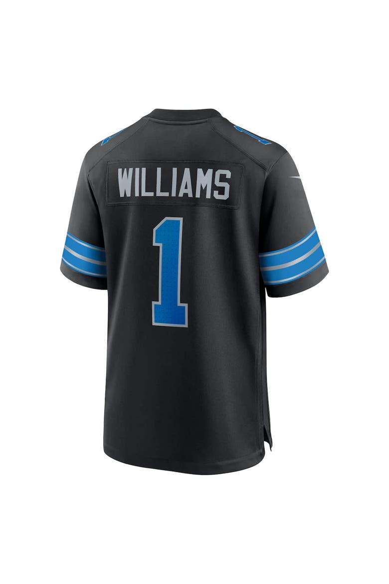 Men's Nike Jameson Williams Black Detroit Lions 2nd Alternate Game Player Jersey, Alternate, color, Black
