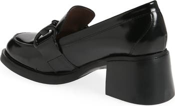 Block Heel Bit Loafer