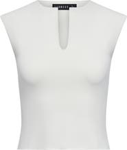 LIONESS Tribeca Cap Sleeve Crop Top