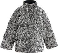 Tulleen Glitter Puffer Jacket