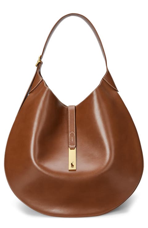 Sport Calf Leather Shoulder Bag
