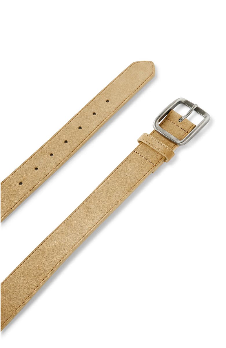 Cotton On Men's Rancher Belt, Alternate, color, Tan Silver