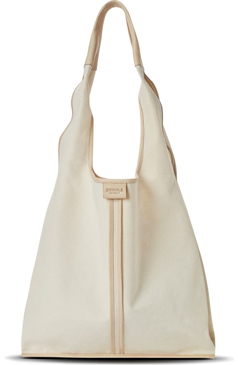 Shinola Canvas Market Tote, Alternate, color,