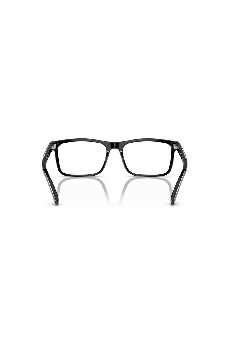 56mm Rectangle optical glasses, Alternate, color, Black