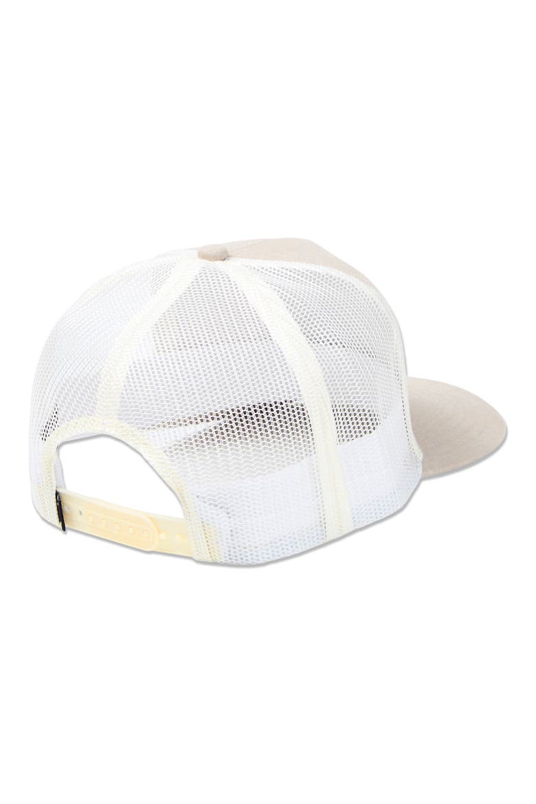 Stacked Trucker Baseball Cap, Alternate, color, SAND