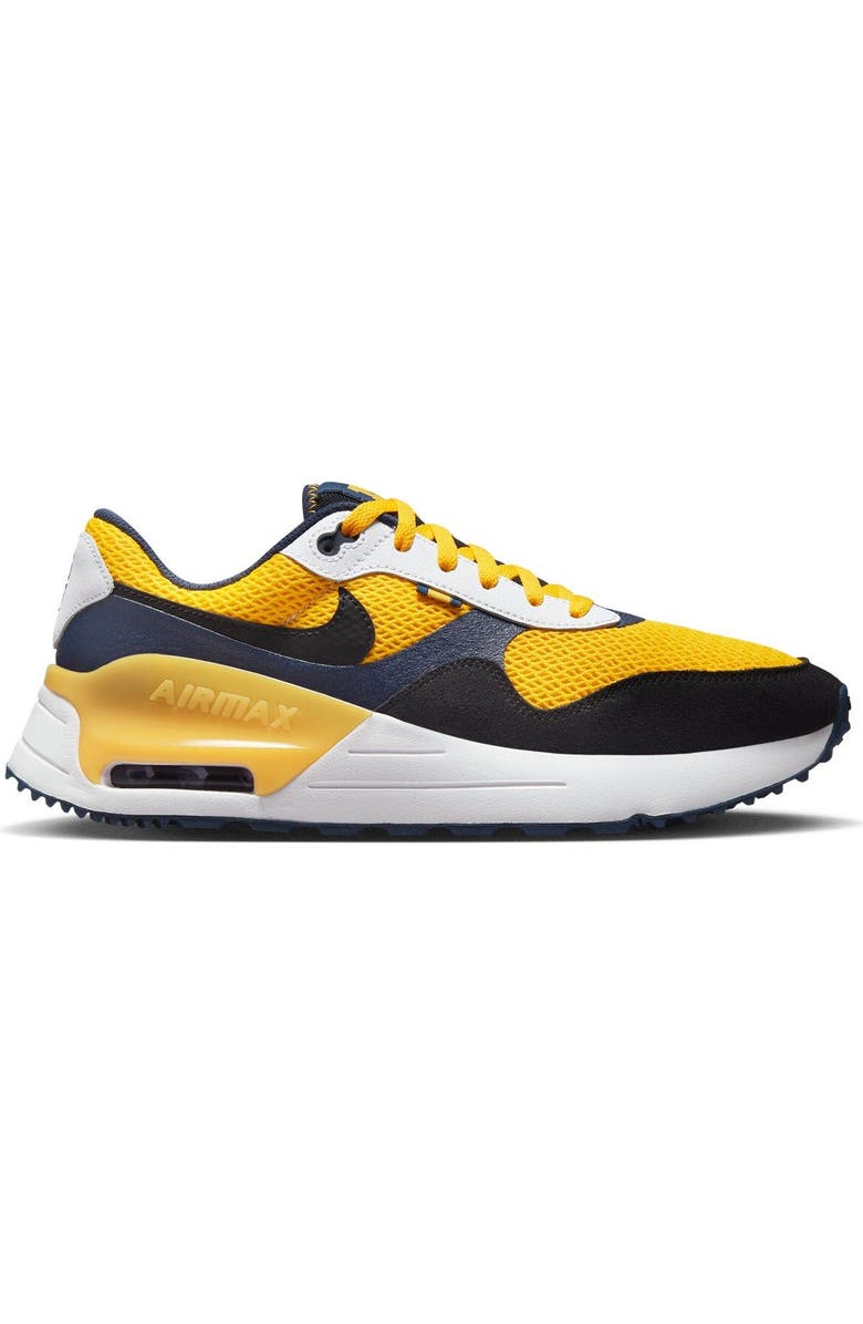 Nike Unisex Nike Maize Michigan Wolverines Air Max SYSTM Shoe, Main, color,