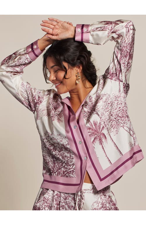 Tori Richard For The Trees Dora Top In Pink