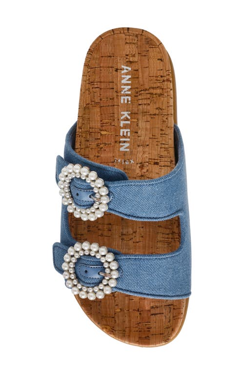 Anne Klein Happy Platform Slide Sandal
