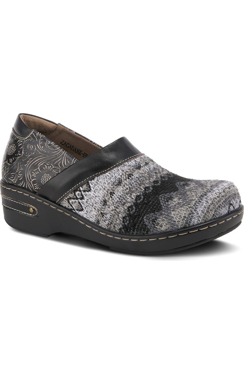 L'Artiste by Spring Step L'Artiste Zagabank Clog, Main, color,
