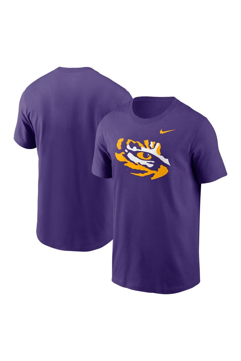 Men's Nike Purple LSU Tigers Primetime Alternate Logo T-Shirt, Main, color, Purple