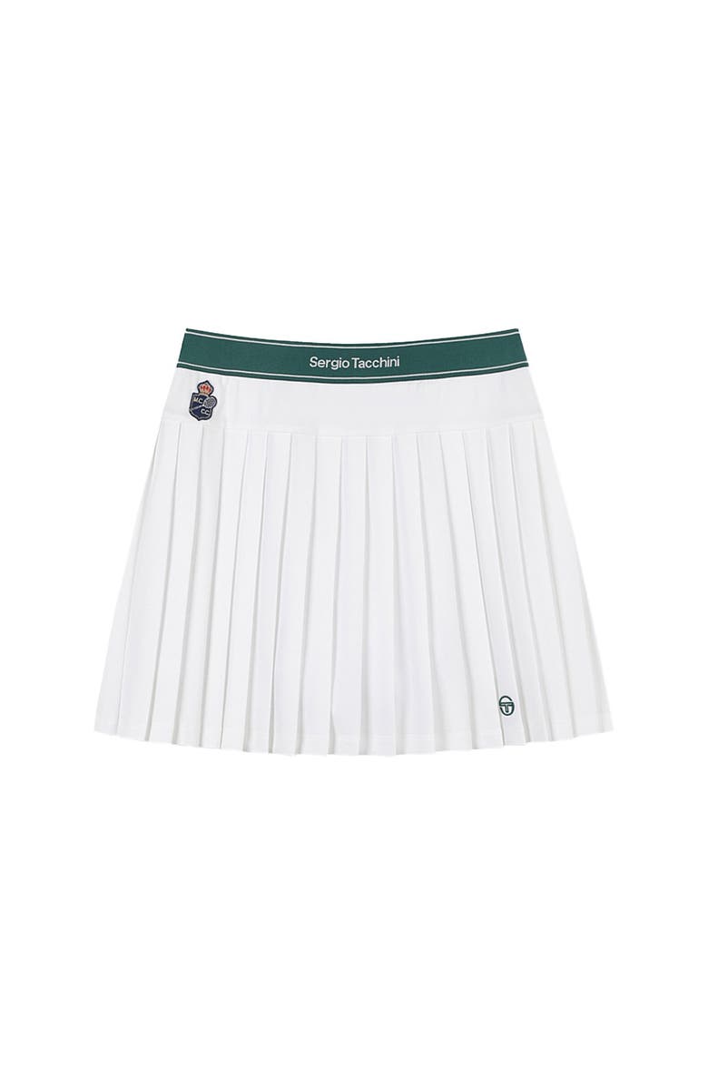 Sergio Tacchini MC Scratch Staff Pleated Skirt, Main, color, Off White