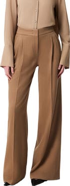 Another Tomorrow Pleated Trouser