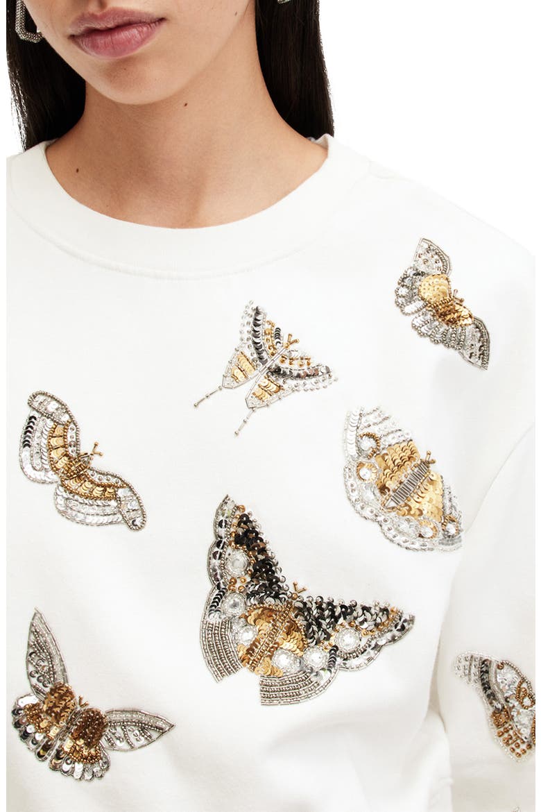 Separo Diana Sweatshirt, Alternate, color, CHALK WHITE
