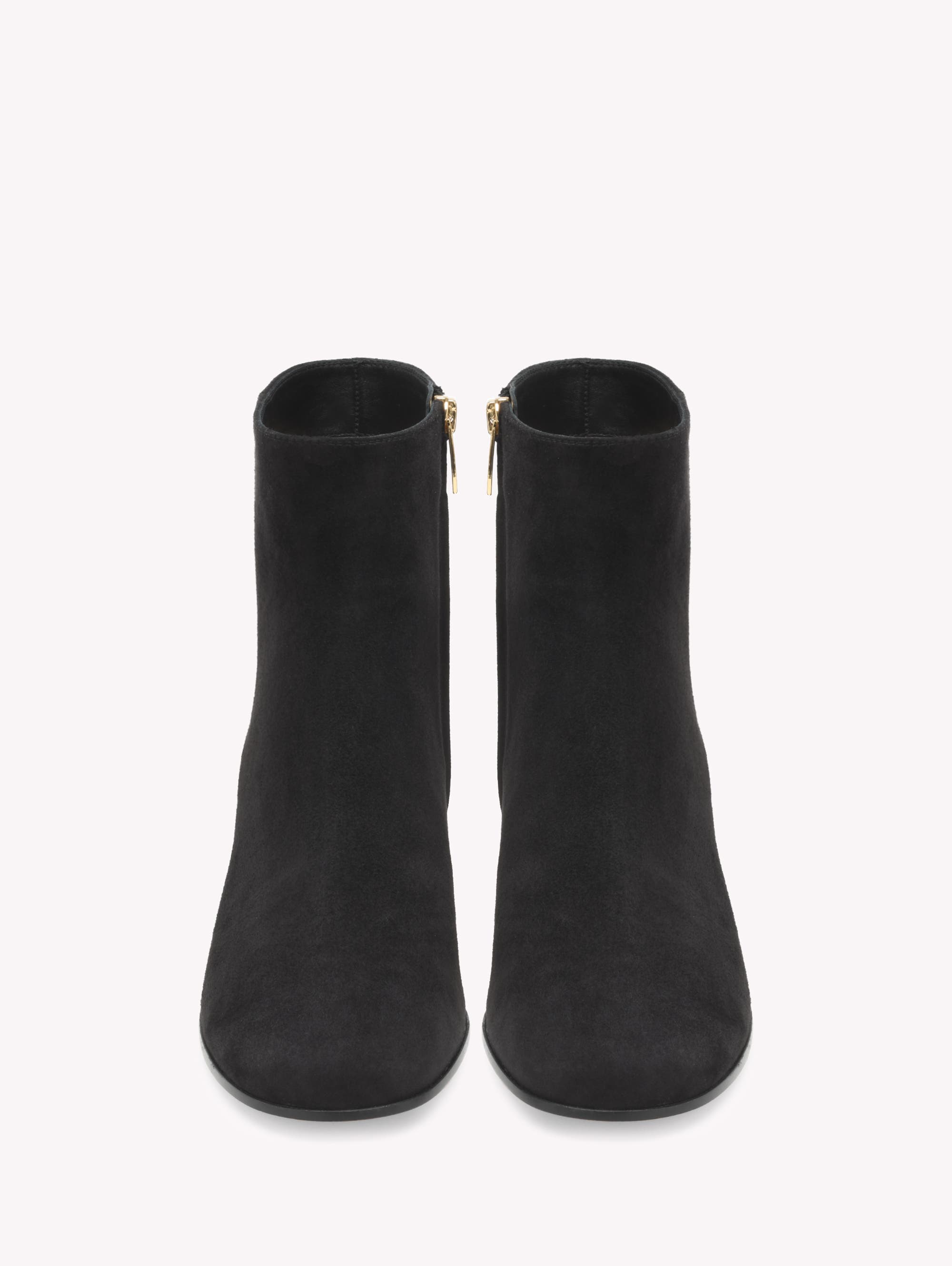 Joelle 45 Booties, Alternate, color, Black Suede