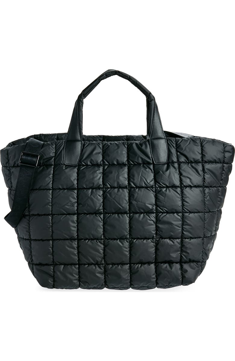 VeeCollective Porter Water Repellent Quilted Weekend Bag, Main, color,