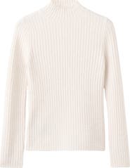 MANGO Simonet Turtleneck Rib Sweater