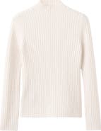 MANGO Simonet Turtleneck Rib Sweater