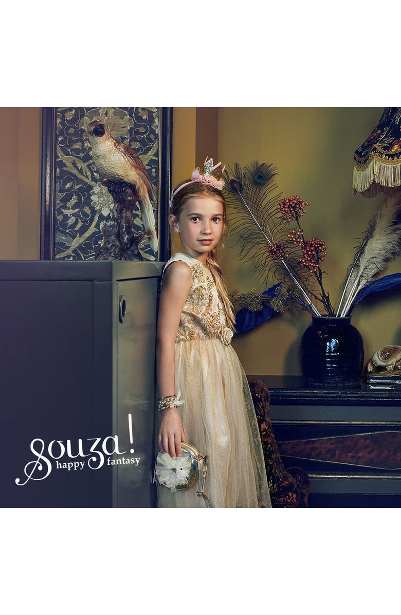 Souza Noraline Fancy Dress, Alternate, color, Gold